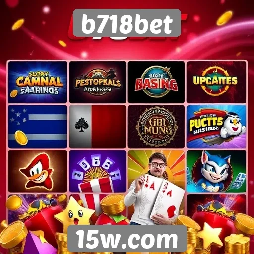 Comparação de jogos disponíveis na b718bet